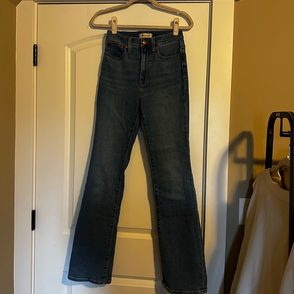 Madewell skinny flare jeans